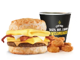 Carl's jr Monster Biscuit® Combo