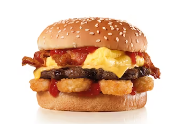 Carl's jr Breakfast Burger