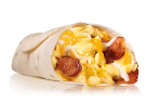 Carl's jr Bacon, Egg, and Cheese Burrito