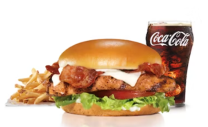 carl's jr CHARBROILED CHICKEN CLUB™ SANDWICH COMBO