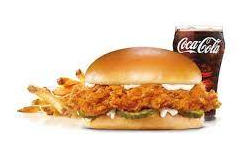 Carl's jr Chicken Sandwich Combo