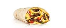 Carl's jr Steak & Egg Burrito Combo