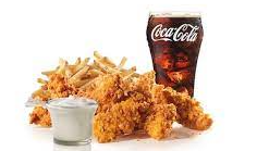 Carl's jr Hand-Breaded Tenders Combo