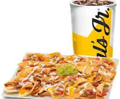 carl's jr Beef Super Nachos Combo