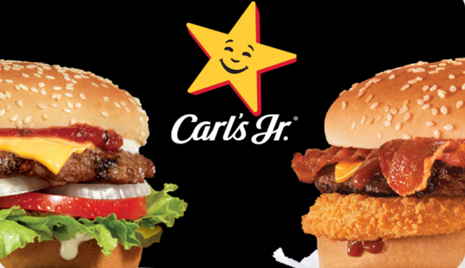 Carl’s Jr Burger Menu