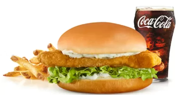 Panko-Breaded Fish Sandwich Combo 