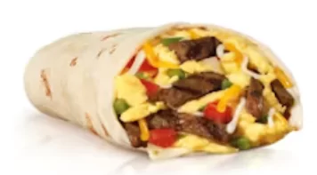 Steak And Egg Burrito